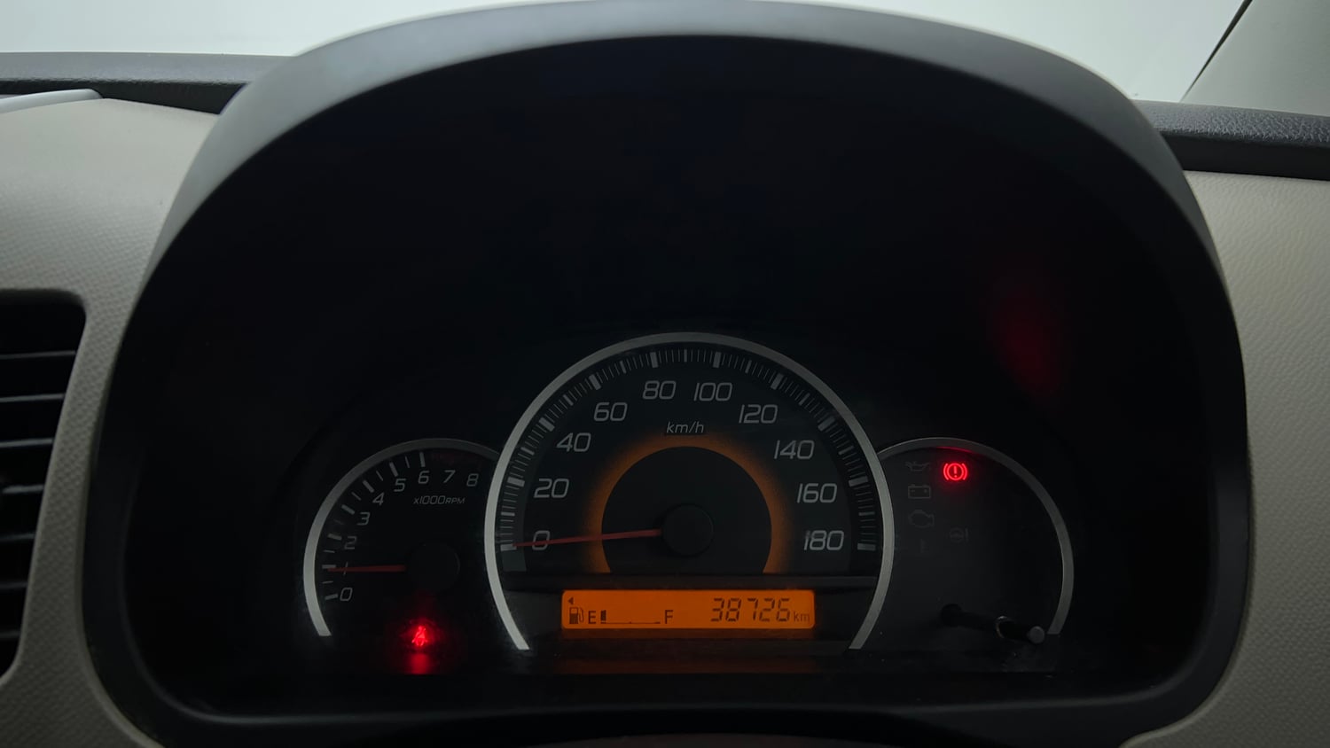 Used 2013 Maruti Suzuki Wagon R VXI Petrol Manual interior CLUSTERMETER VIEW