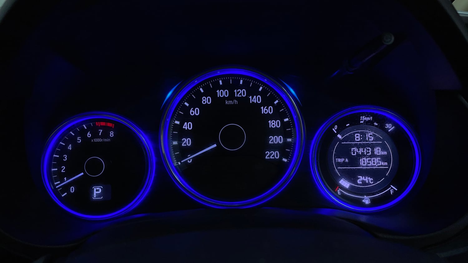 Used 2016 Honda City VX CVT Petrol Automatic interior CLUSTERMETER VIEW