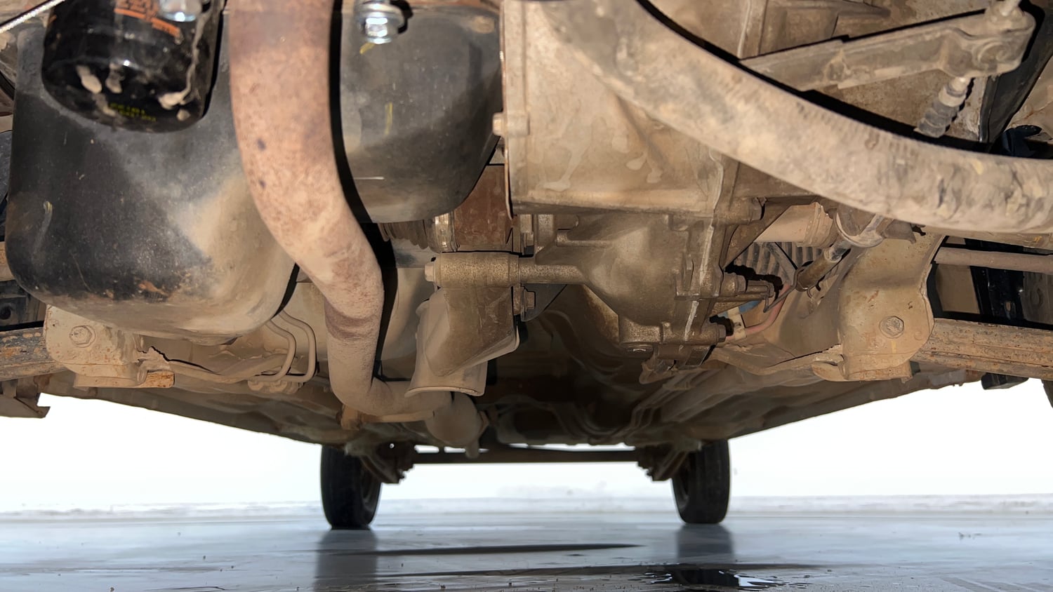 Used 2023 Maruti Suzuki Alto 800 LXi (O) CNG Cng Manual extra FRONT LEFT UNDERBODY VIEW