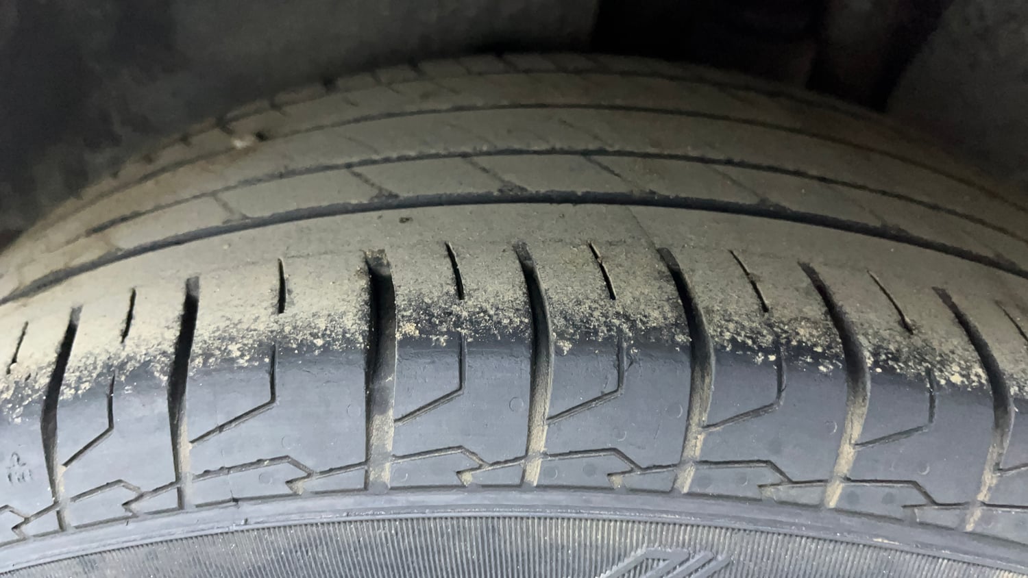 Used 2023 Hyundai Creta SX 1.5 Petrol Petrol Manual tyres LEFT REAR TYRE TREAD VIEW