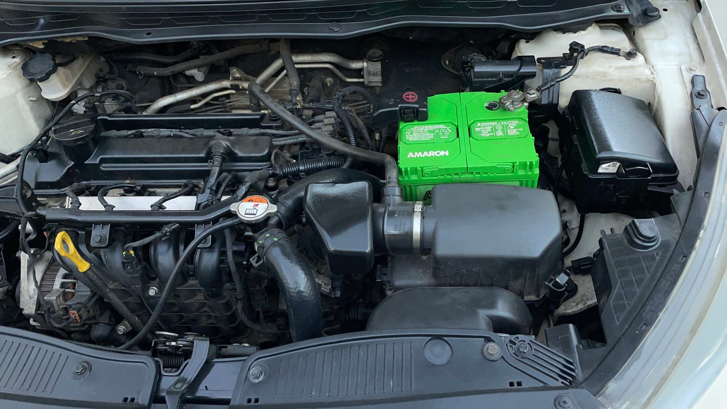 Used 2013 Hyundai i20 Magna (O) 1.2 Petrol Manual engine ENGINE LEFT SIDE VIEW