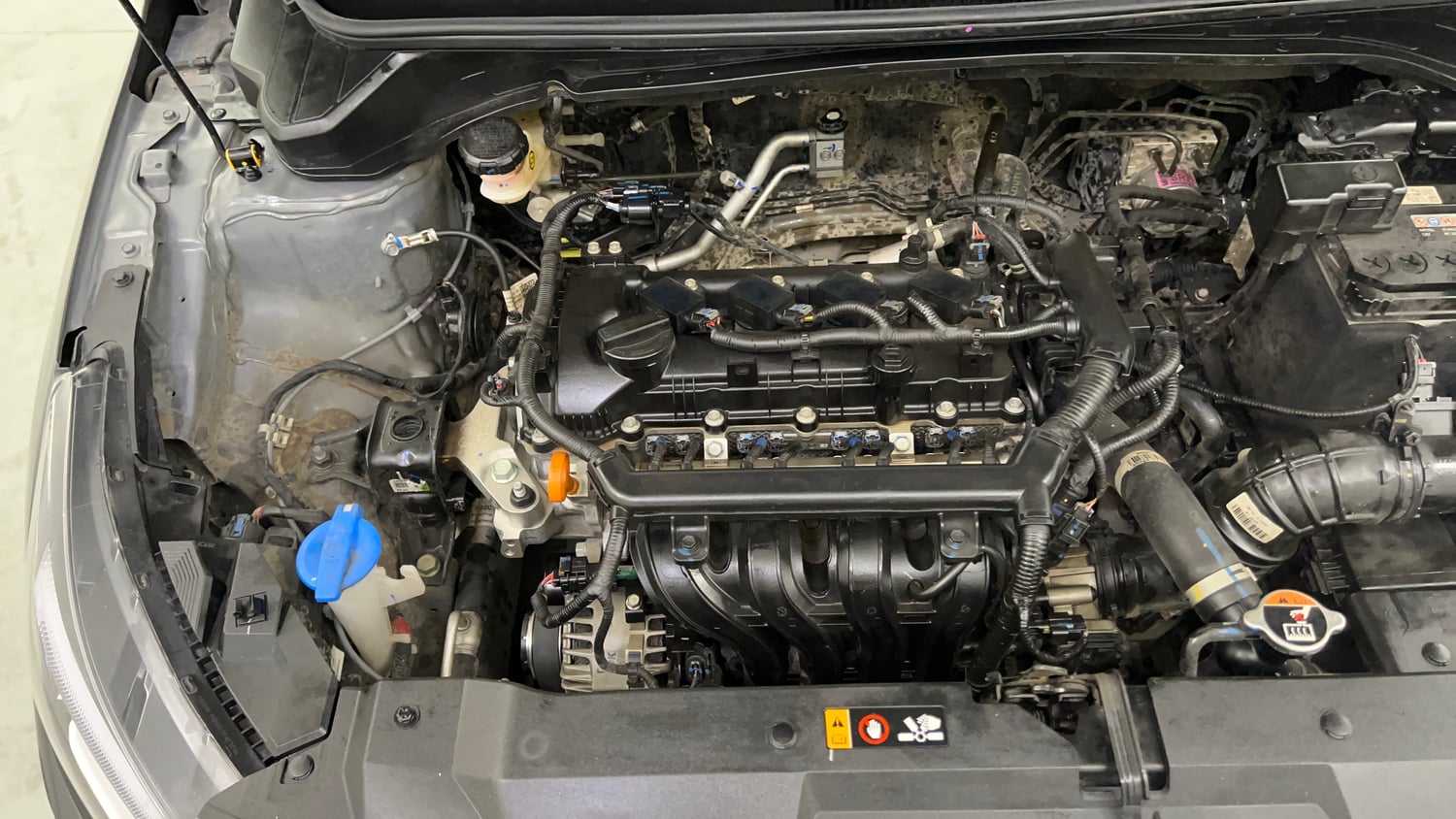 Used 2025 Hyundai New i20 Asta (O) 1.2 IVT Petrol Automatic engine ENGINE RIGHT SIDE VIEW