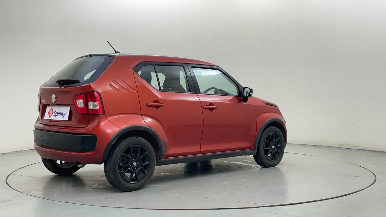 Used 2017 Maruti Suzuki Ignis Zeta 1.2 AMT Petrol Automatic exterior RIGHT REAR CORNER VIEW