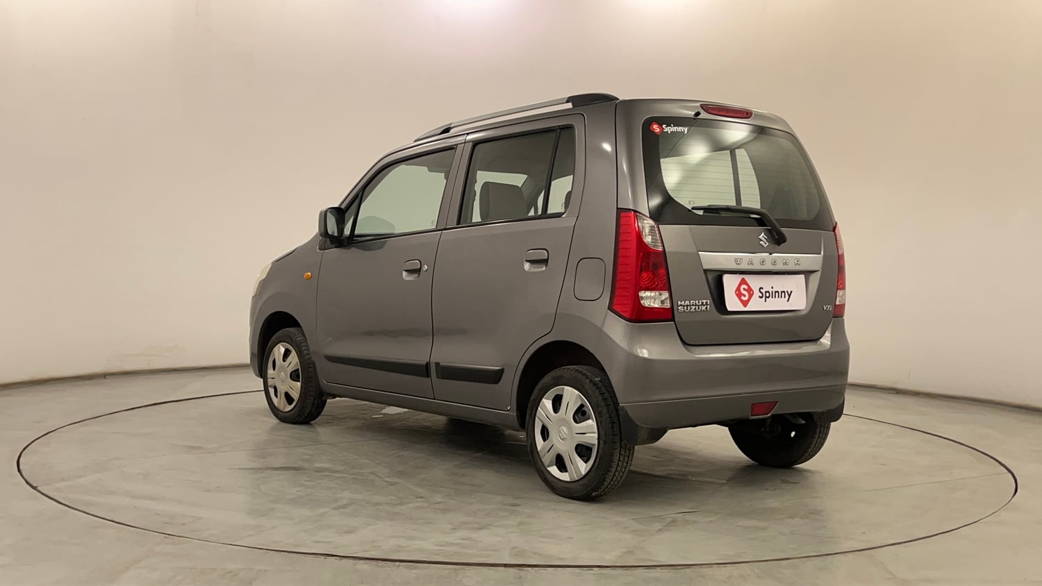 Used 2013 Maruti Suzuki Wagon R VXI Petrol Manual exterior LEFT REAR CORNER VIEW