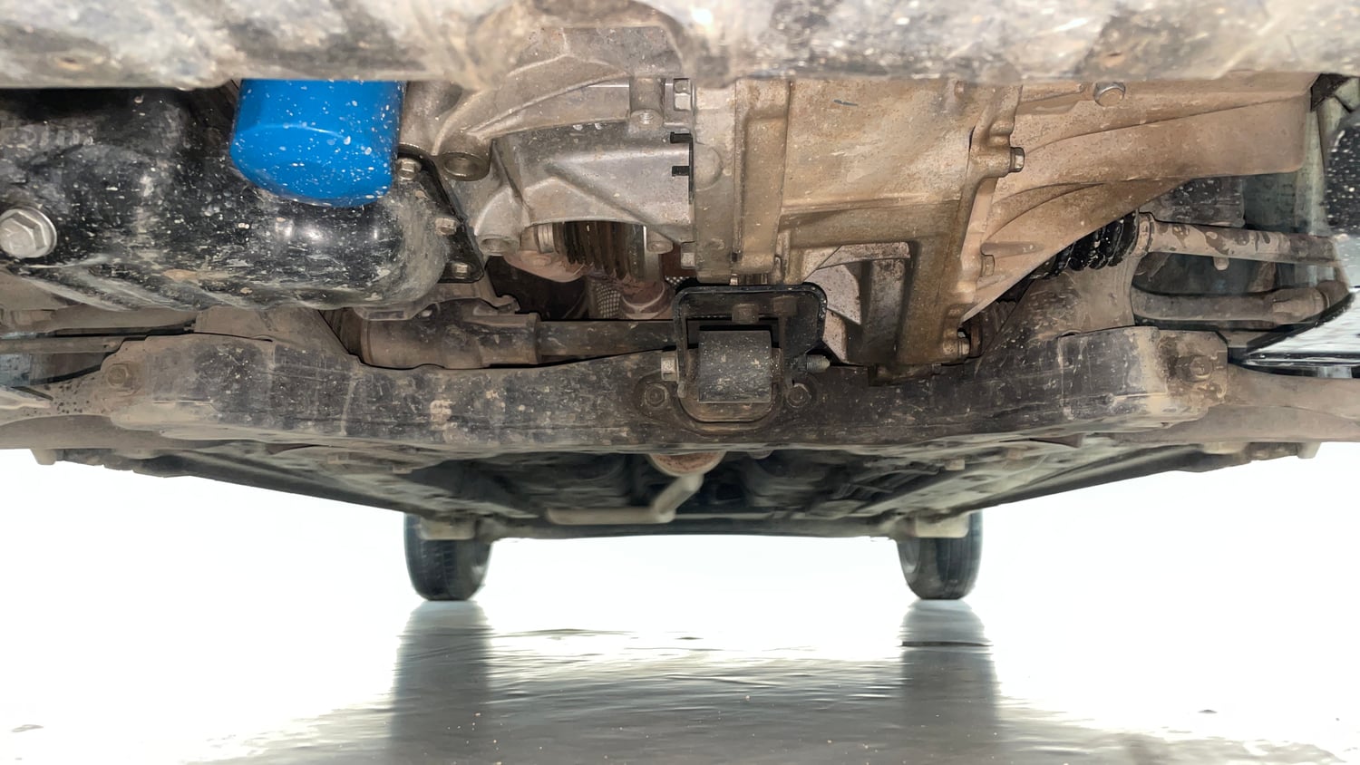 Used 2023 Hyundai Grand i10 Nios Magna 1.2 Kappa VTVT Petrol Manual extra FRONT LEFT UNDERBODY VIEW