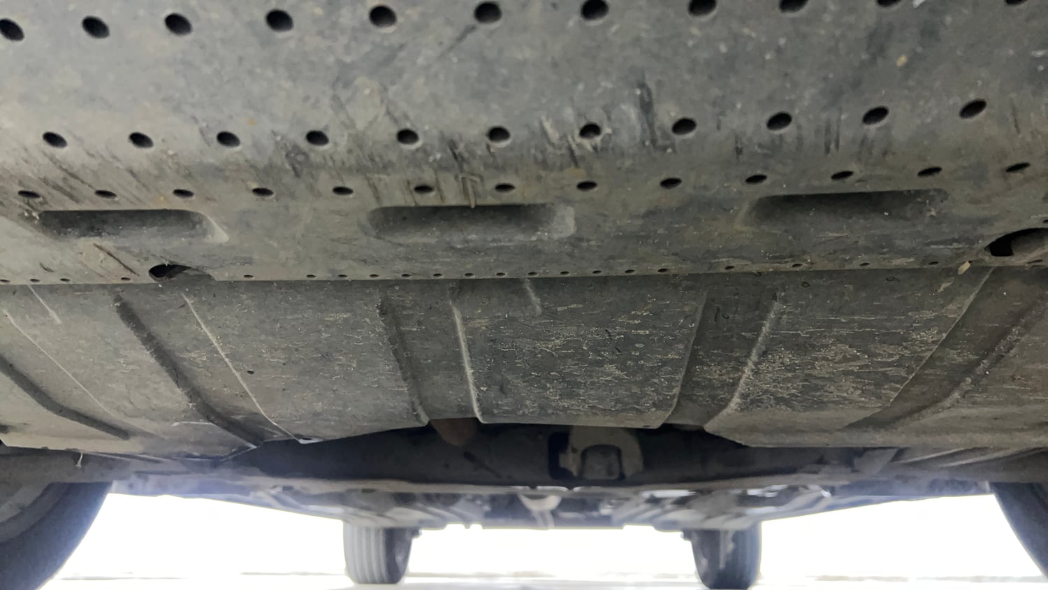 Used 2021 Maruti Suzuki S-Cross Zeta AT Petrol Automatic extra FRONT LEFT UNDERBODY VIEW