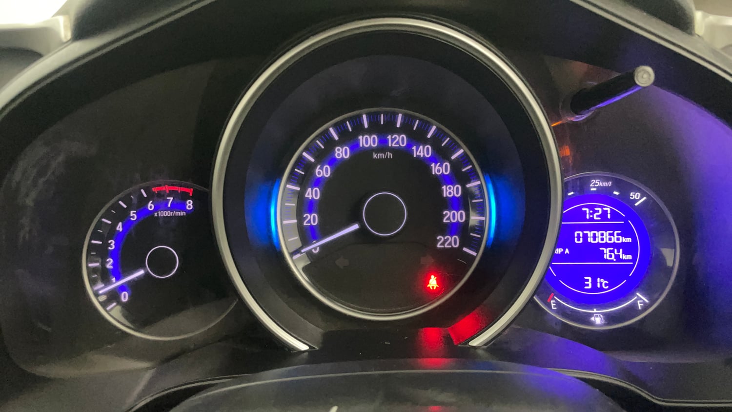 Used 2019 Honda WR-V VX MT Petrol Petrol Manual interior CLUSTERMETER VIEW