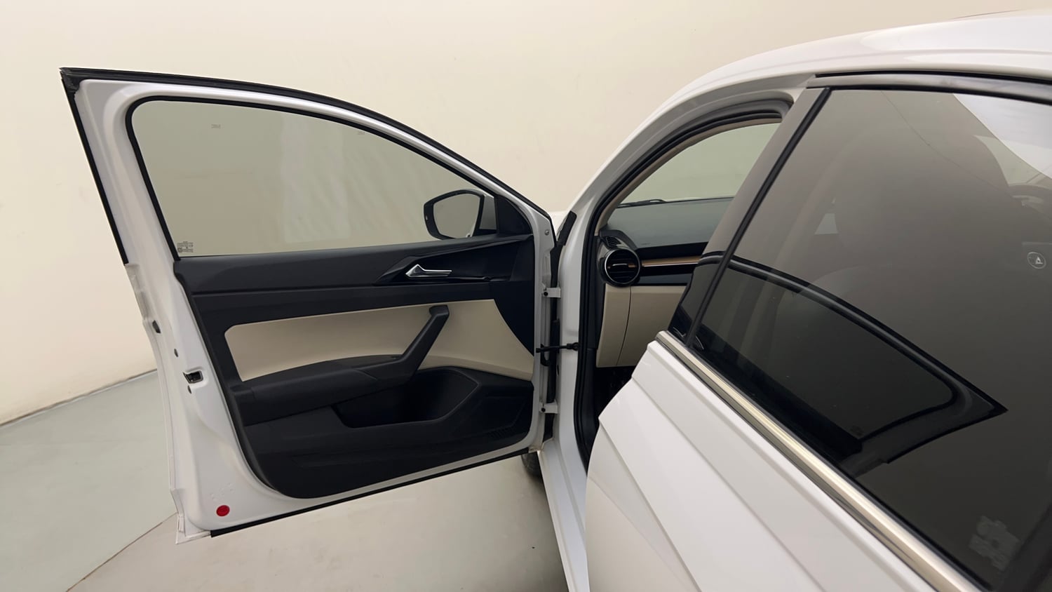 Used 2024 Skoda Slavia Style 1.5L TSI DSG Petrol Automatic interior LEFT FRONT DOOR OPEN VIEW