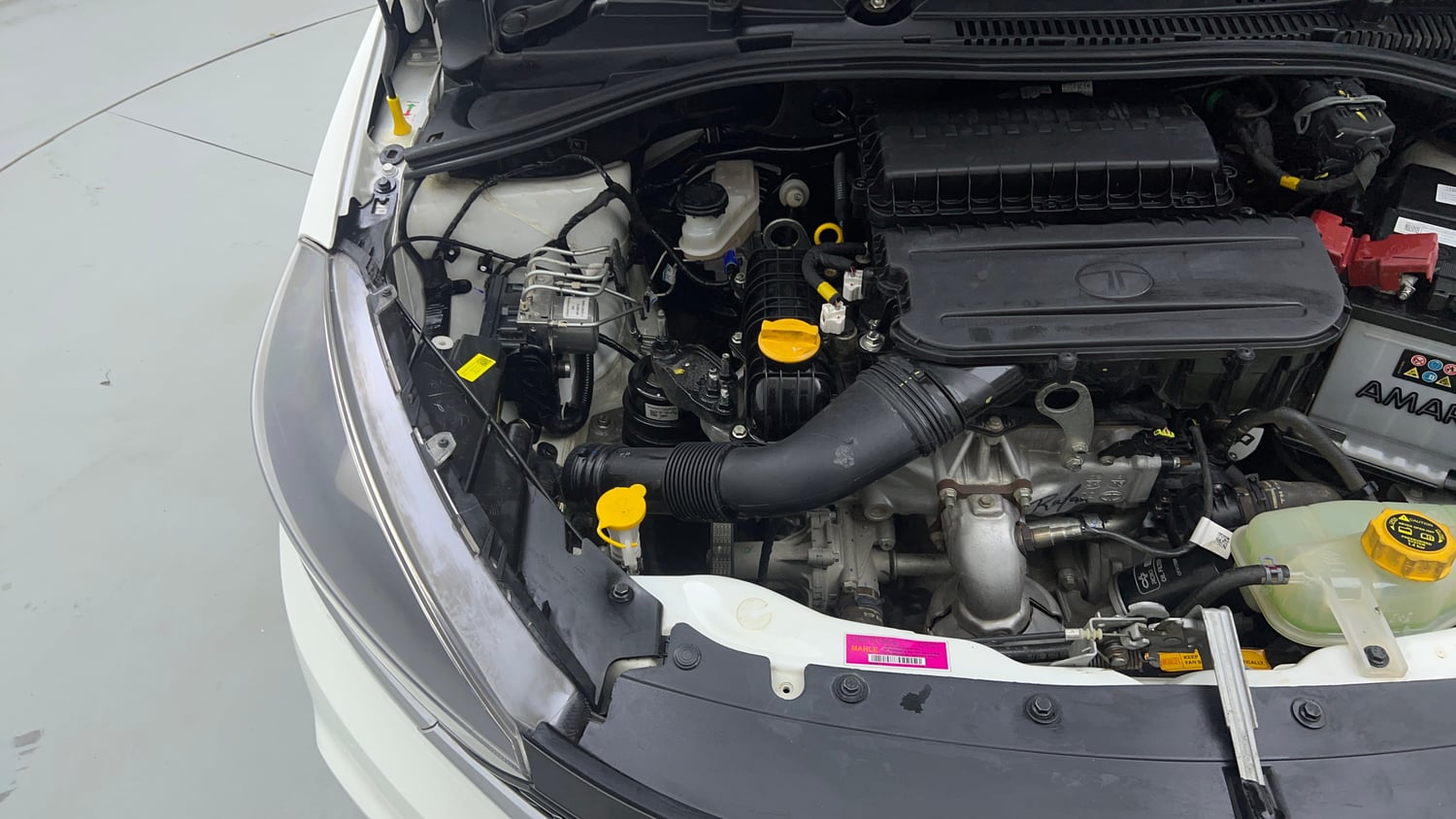 Used 2025 Tata Tiago XE Petrol Manual engine ENGINE RIGHT SIDE VIEW