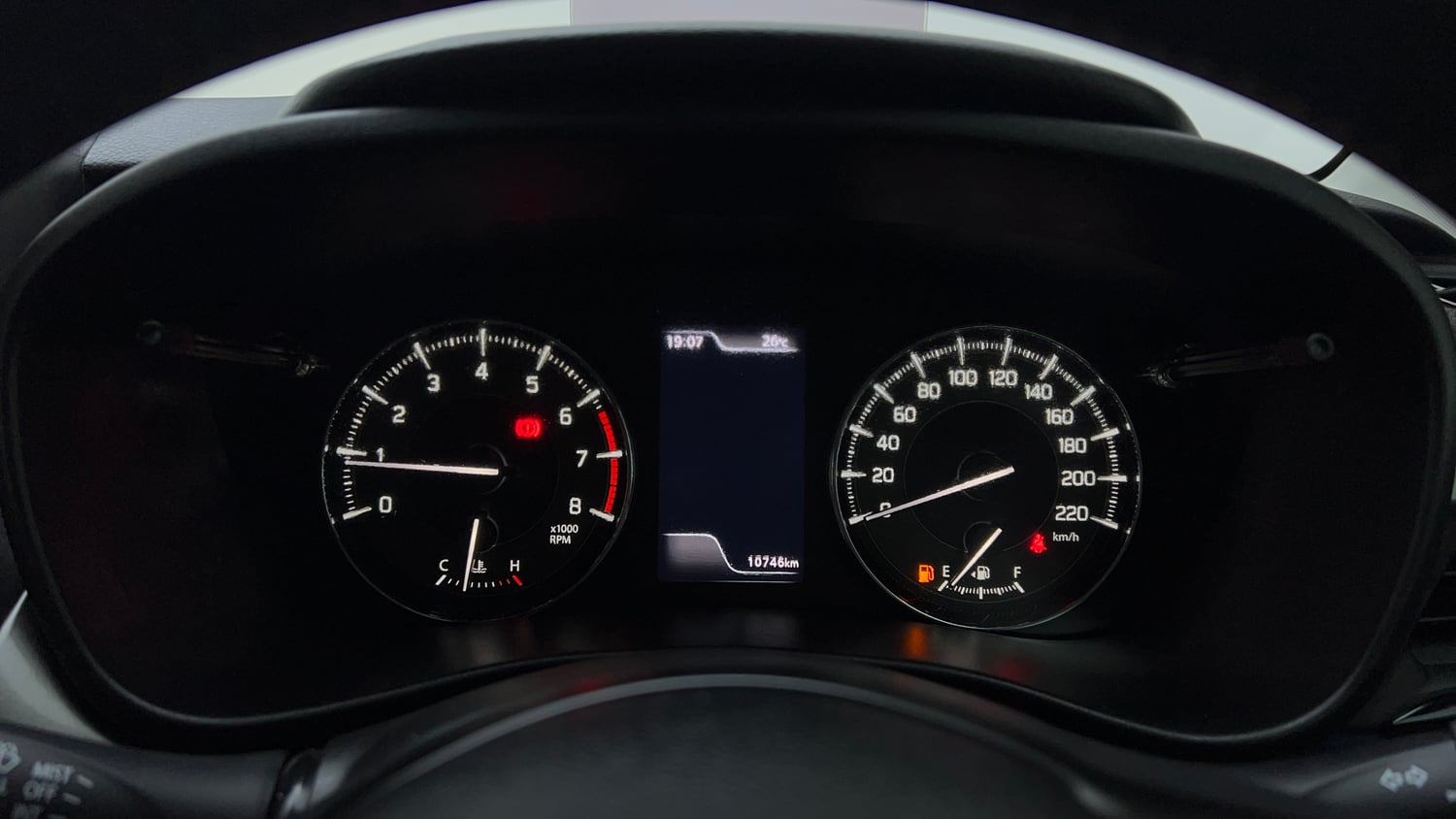 Used 2023 Maruti Suzuki Baleno Alpha MT Petrol Manual interior CLUSTERMETER VIEW