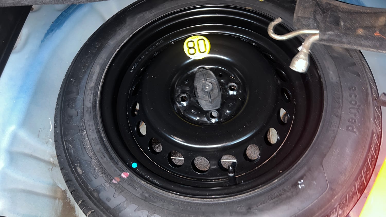 Used 2019 Maruti Suzuki Baleno Zeta Petrol Manual tyres SPARE TYRE VIEW