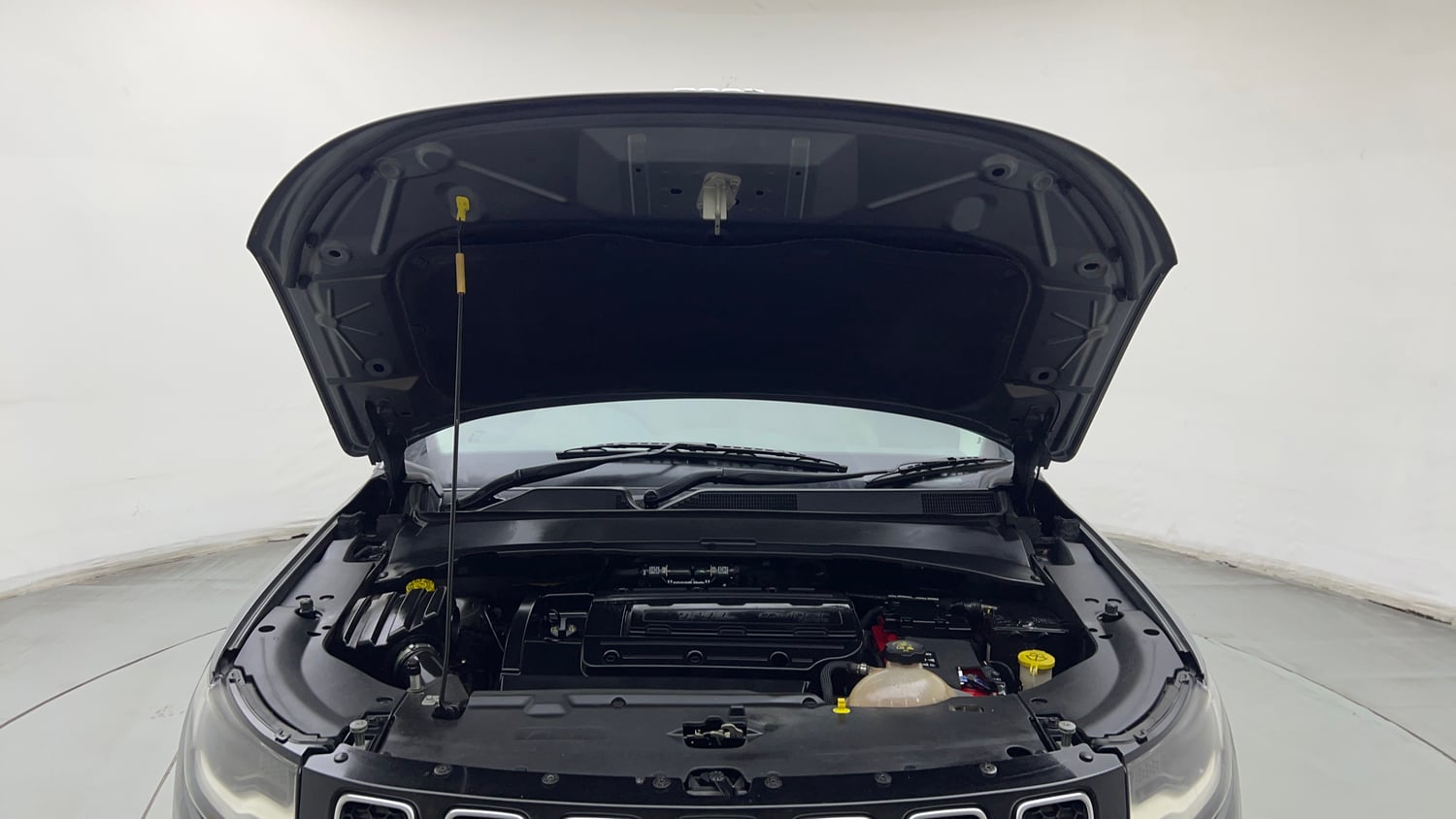 Used 2019 Jeep Compass Longitude (O) 1.4 Petrol AT Petrol Automatic engine ENGINE & BONNET OPEN FRONT VIEW