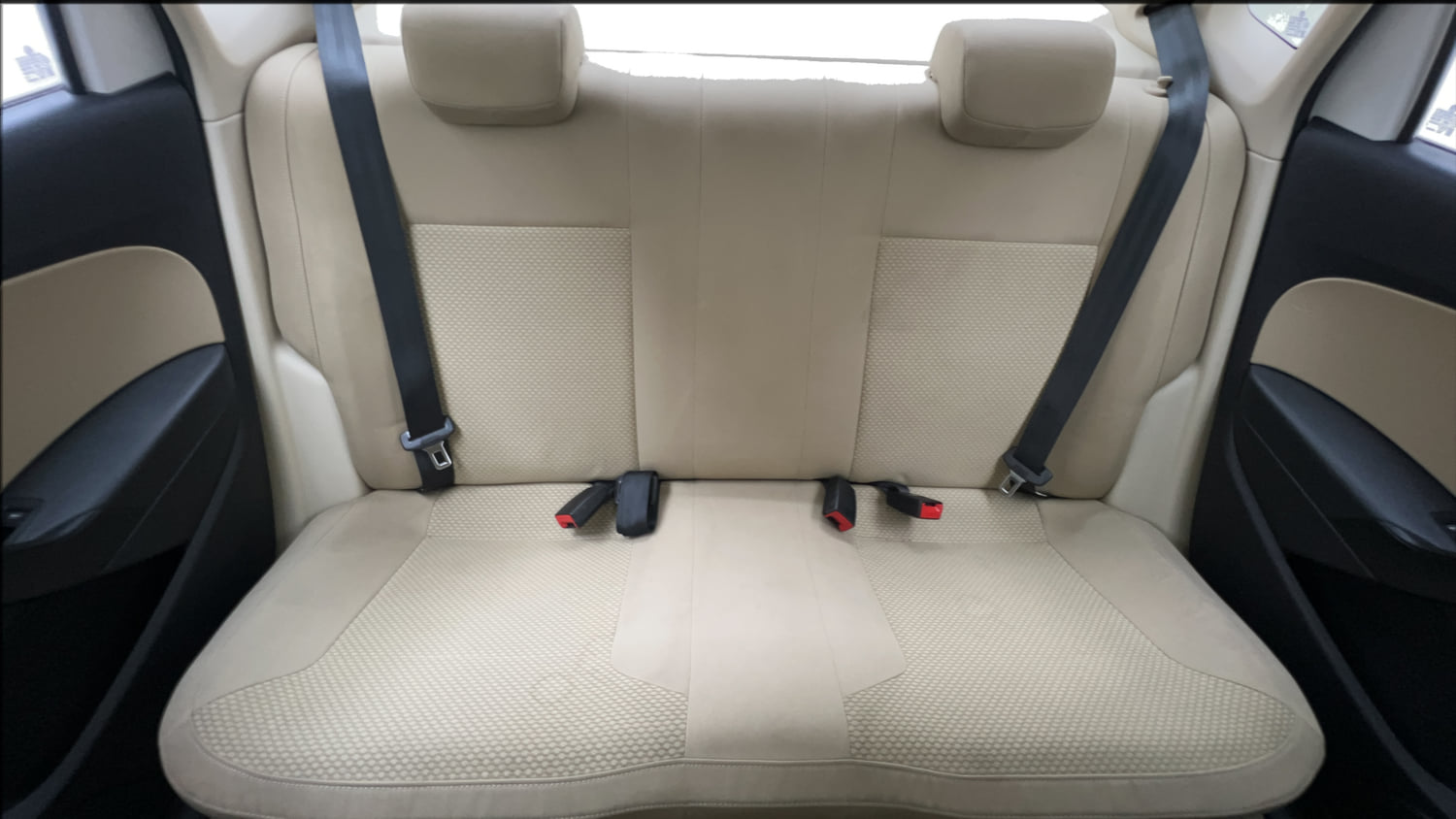 Used 2019 Volkswagen Ameo Highline1.0L (P) Petrol Manual interior REAR SEAT CONDITION VIEW
