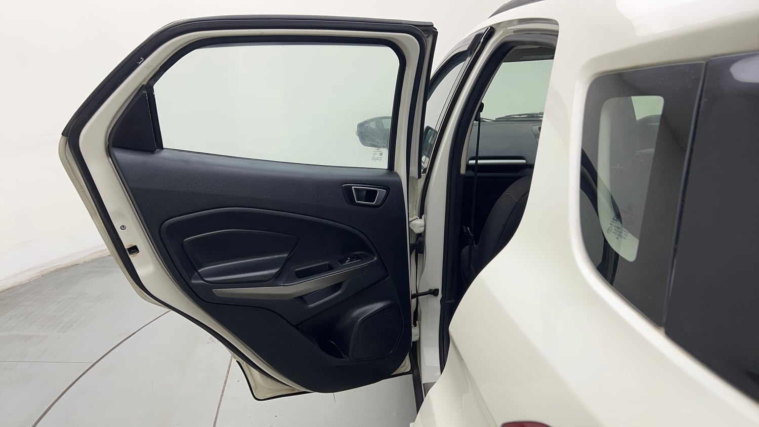 Used 2018 Ford EcoSport Trend + 1.5L TDCi Diesel Manual interior LEFT REAR DOOR OPEN VIEW