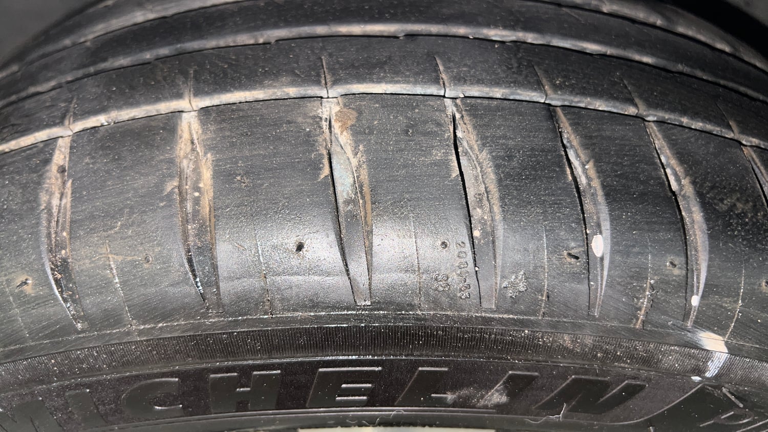 Used 2024 Skoda Slavia Style 1.5L TSI DSG Petrol Automatic tyres LEFT FRONT TYRE TREAD VIEW