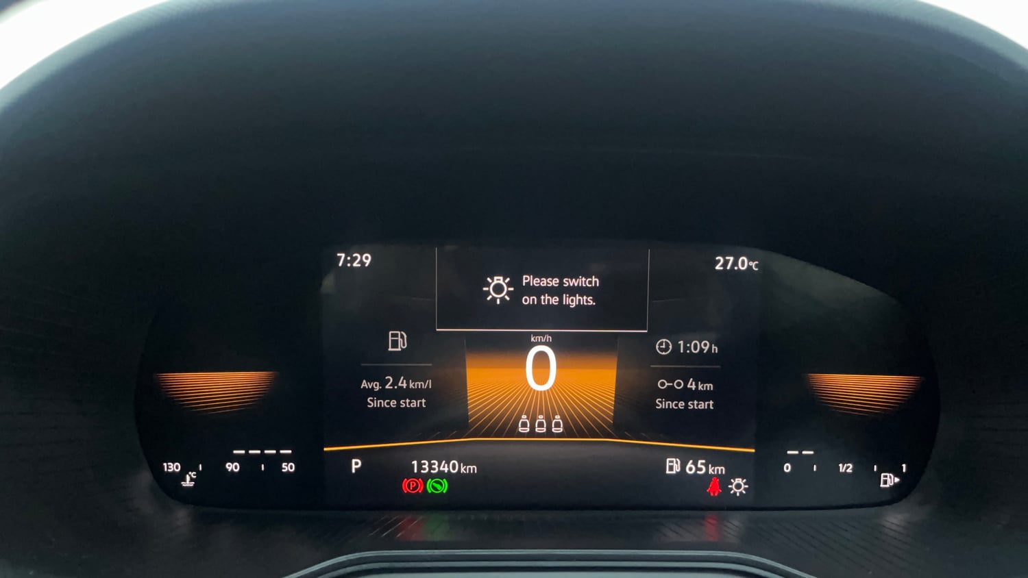 Used 2024 Skoda Kushaq Style 1.5L TSI DSG Petrol Automatic interior CLUSTERMETER VIEW