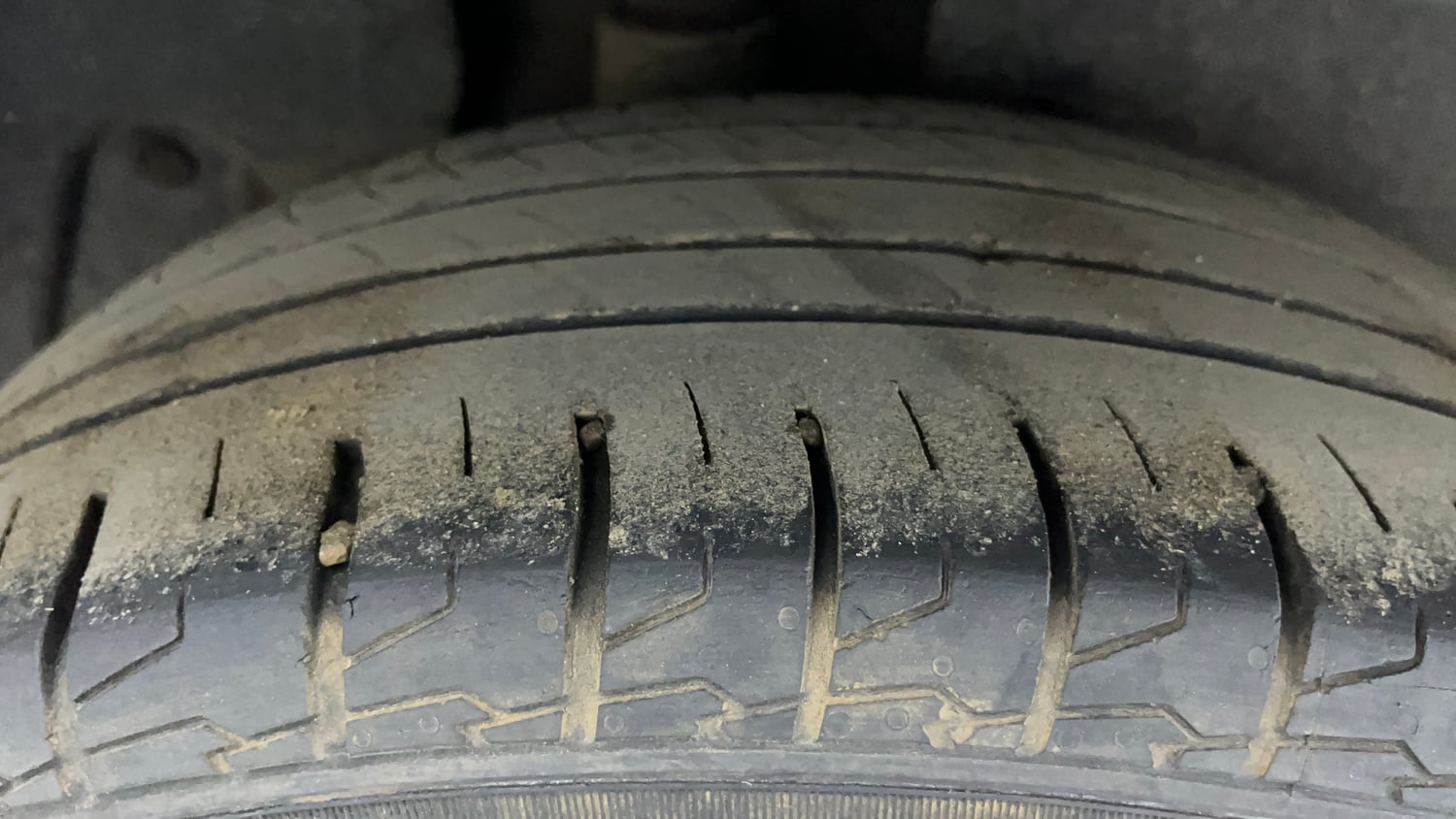 Used 2023 Hyundai Creta SX 1.5 Petrol Petrol Manual tyres RIGHT REAR TYRE TREAD VIEW
