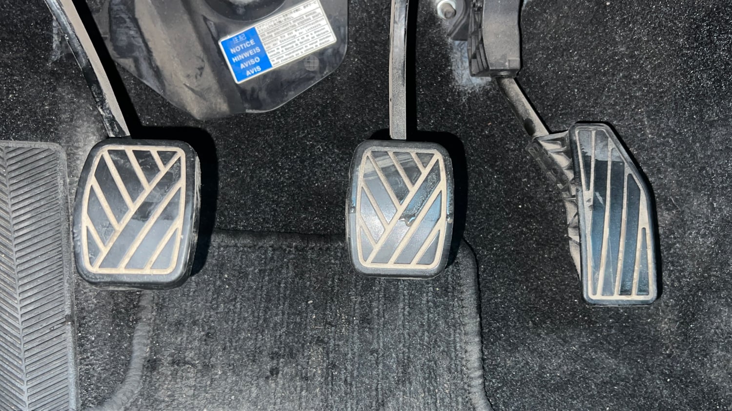 Used 2018 Maruti Suzuki Baleno Delta 1.2 Petrol Manual interior PEDALS VIEW