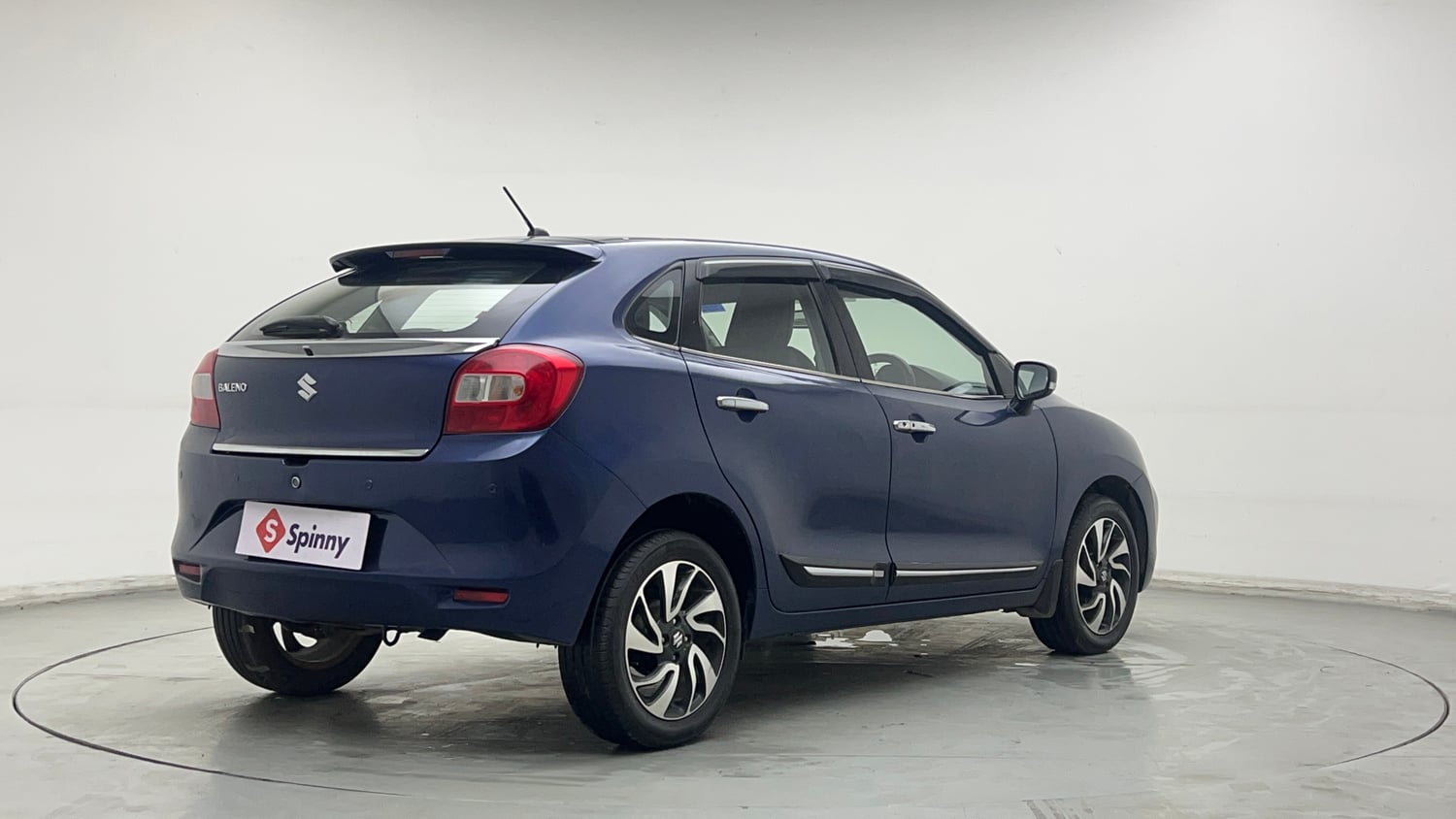 Used 2019 Maruti Suzuki Baleno Zeta Petrol Manual exterior RIGHT REAR CORNER VIEW