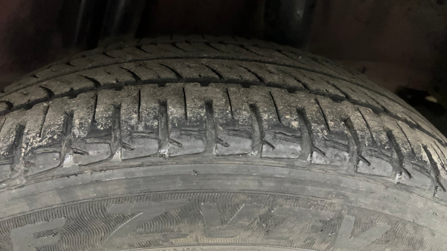 Used 2016 Honda Jazz VX Petrol Petrol Manual tyres LEFT REAR TYRE TREAD VIEW