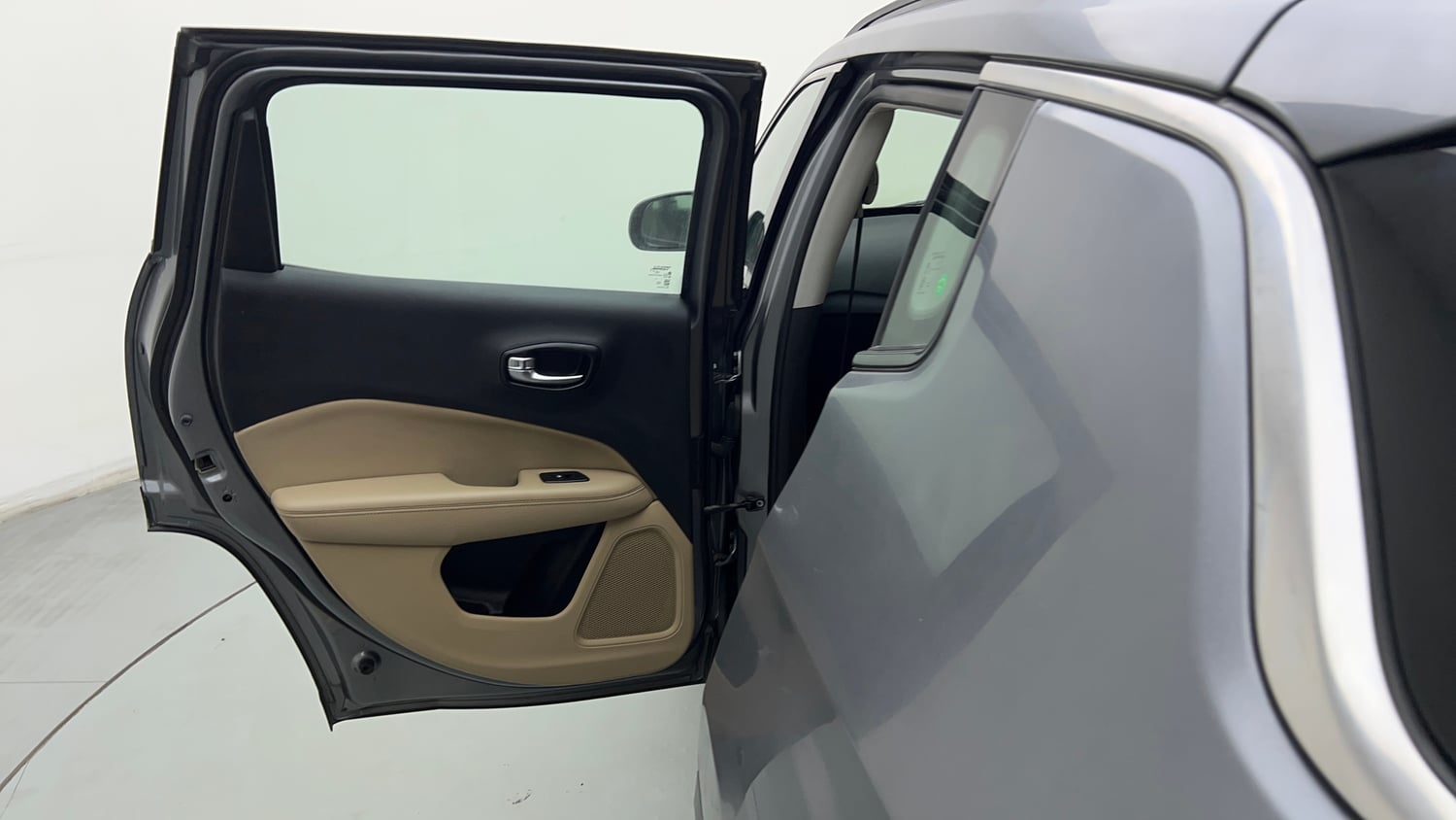 Used 2019 Jeep Compass Longitude (O) 1.4 Petrol AT Petrol Automatic interior LEFT REAR DOOR OPEN VIEW