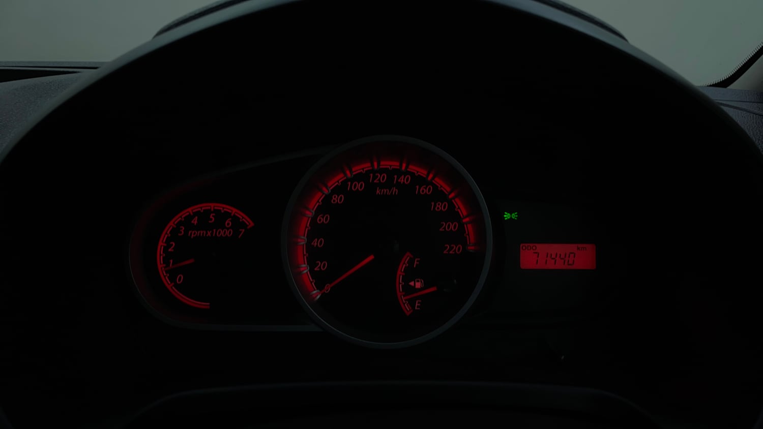 Used 2014 Ford Figo Duratorq Diesel ZXI 1.4 Diesel Manual interior CLUSTERMETER VIEW