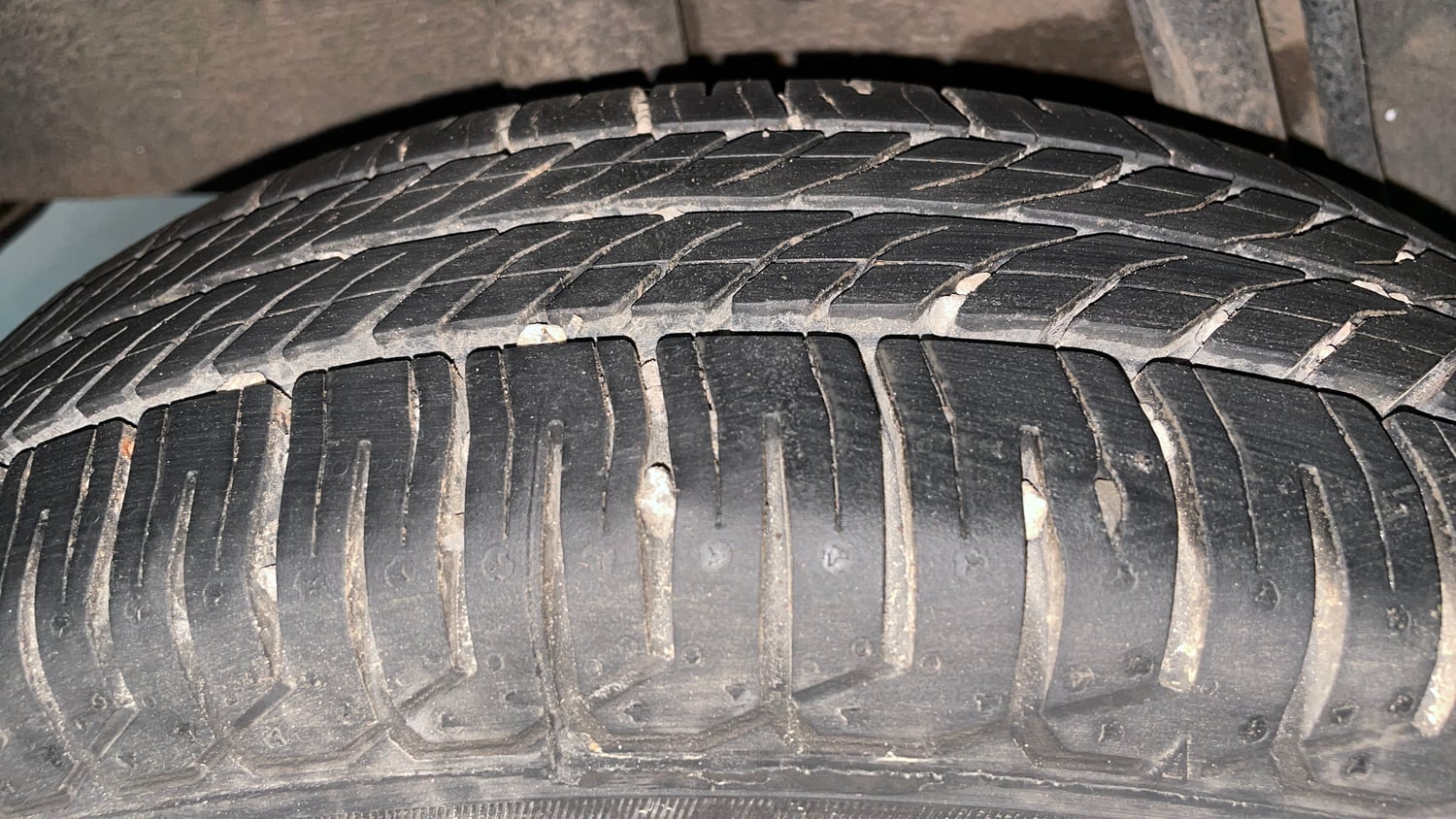 Used 2018 Renault Kwid 1.0 RXL Petrol Manual tyres RIGHT REAR TYRE TREAD VIEW