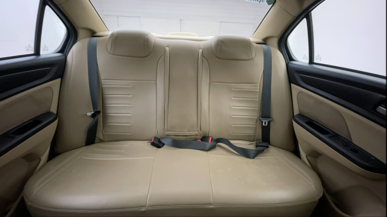 Used 2019 Honda Amaze 1.2 VX MT Petrol Petrol Manual interior REAR SEAT CONDITION VIEW
