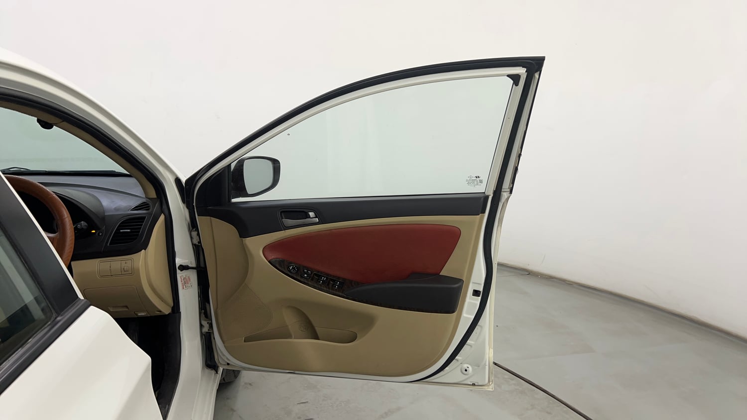 Used 2016 Hyundai Verna 1.6 CRDI S AT Diesel Automatic interior RIGHT FRONT DOOR OPEN VIEW