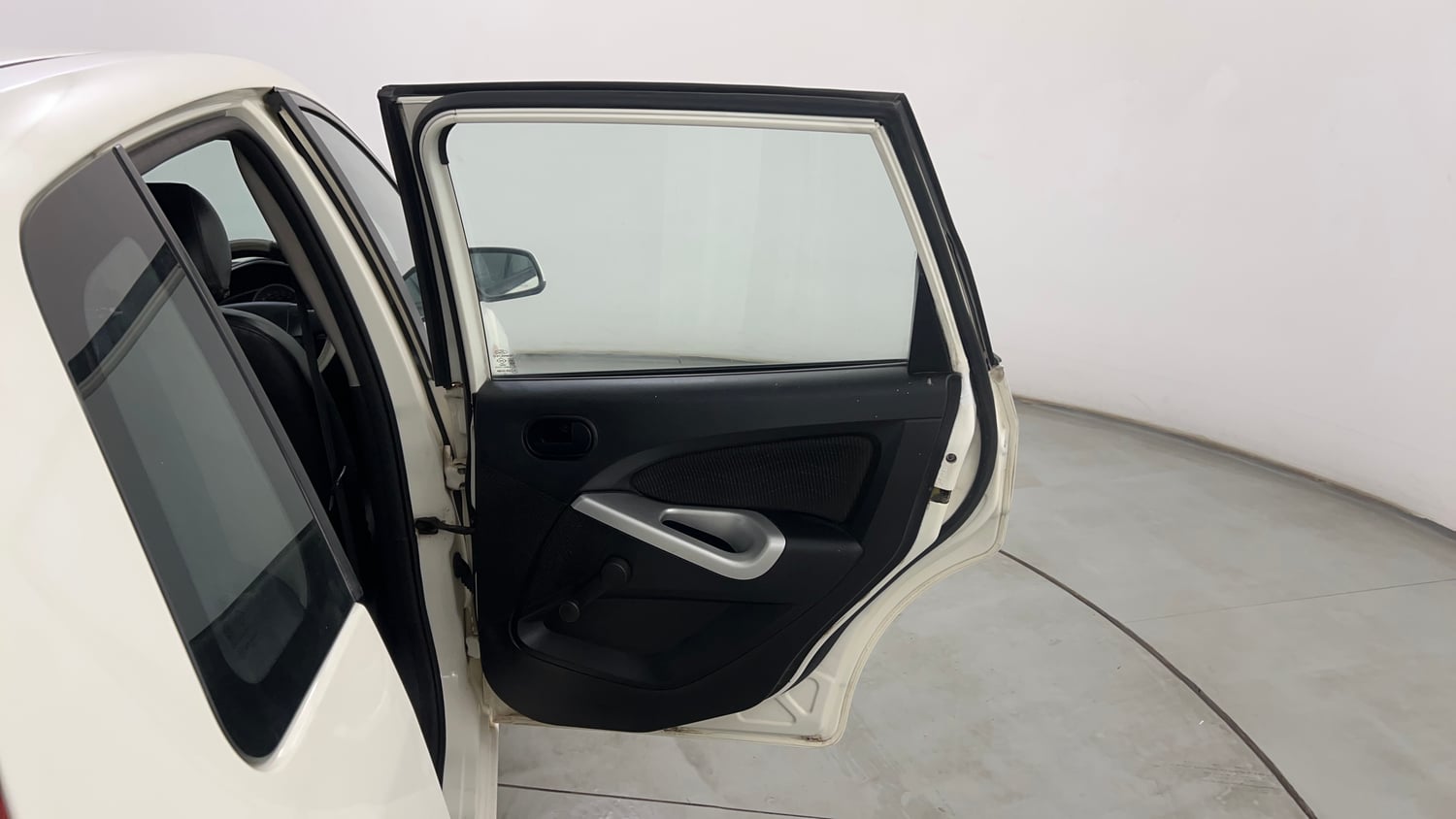 Used 2013 Ford Figo Duratorq Diesel ZXI 1.4 Diesel Manual interior RIGHT REAR DOOR OPEN VIEW