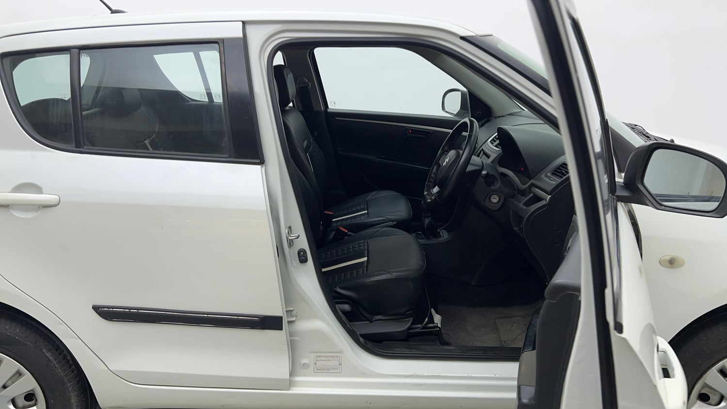 Used 2017 Maruti Suzuki Swift Lxi (O) Petrol Manual interior RIGHT SIDE FRONT DOOR CABIN VIEW