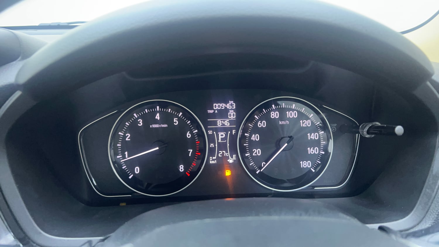 Used 2023 Honda Amaze VX CVT 1.2 Petrol Petrol Automatic interior CLUSTERMETER VIEW
