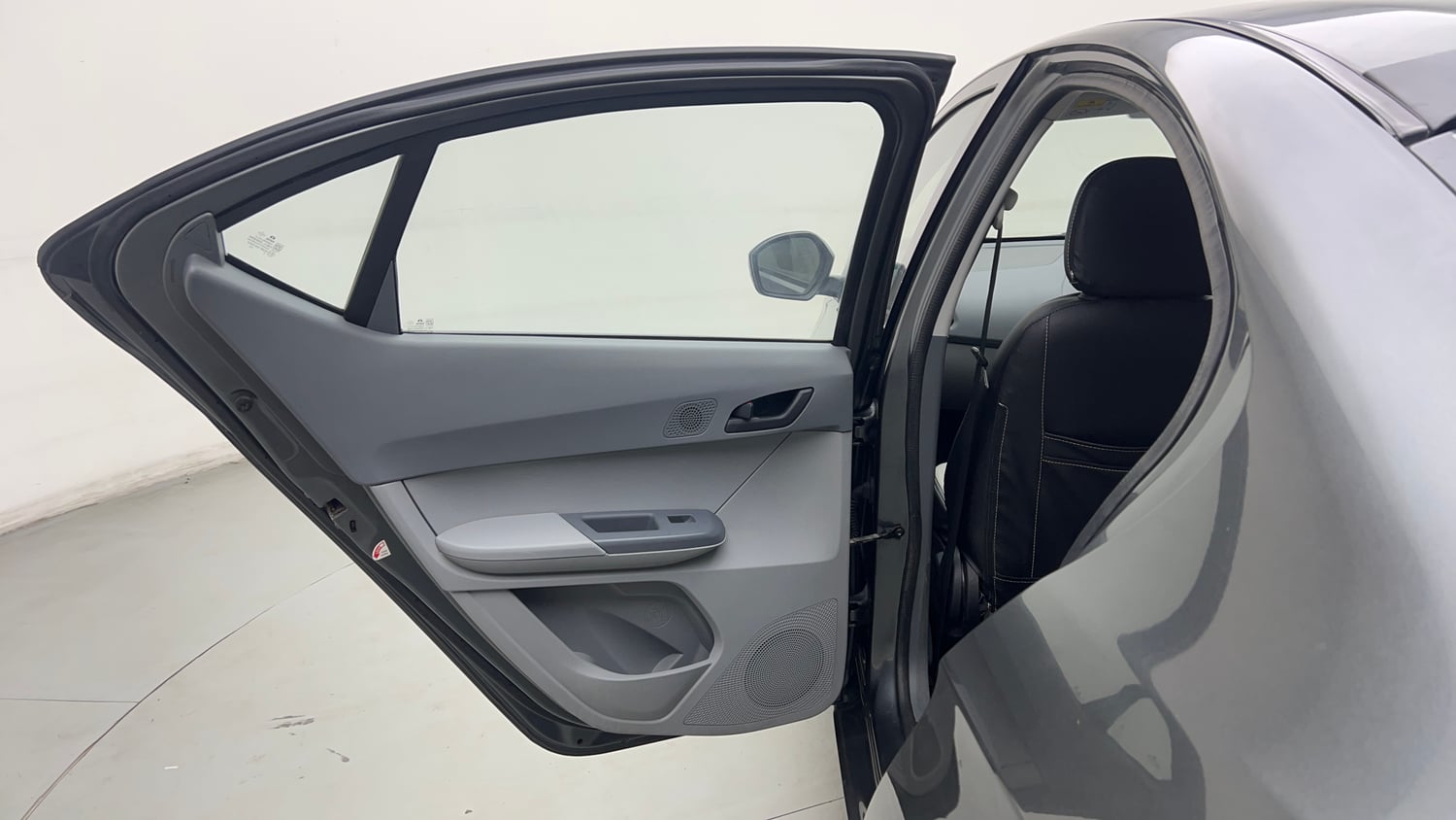 Used 2024 Tata Tigor XM iCNG Cng Manual interior LEFT REAR DOOR OPEN VIEW