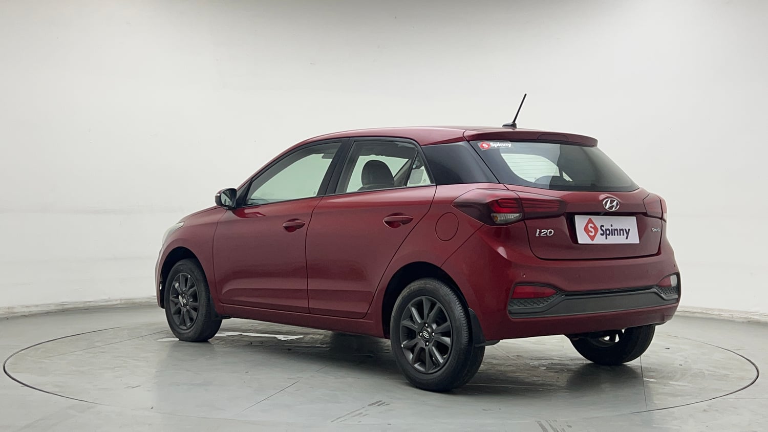 Used 2019 Hyundai Elite i20 Sportz Plus 1.2 Petrol Manual exterior LEFT REAR CORNER VIEW