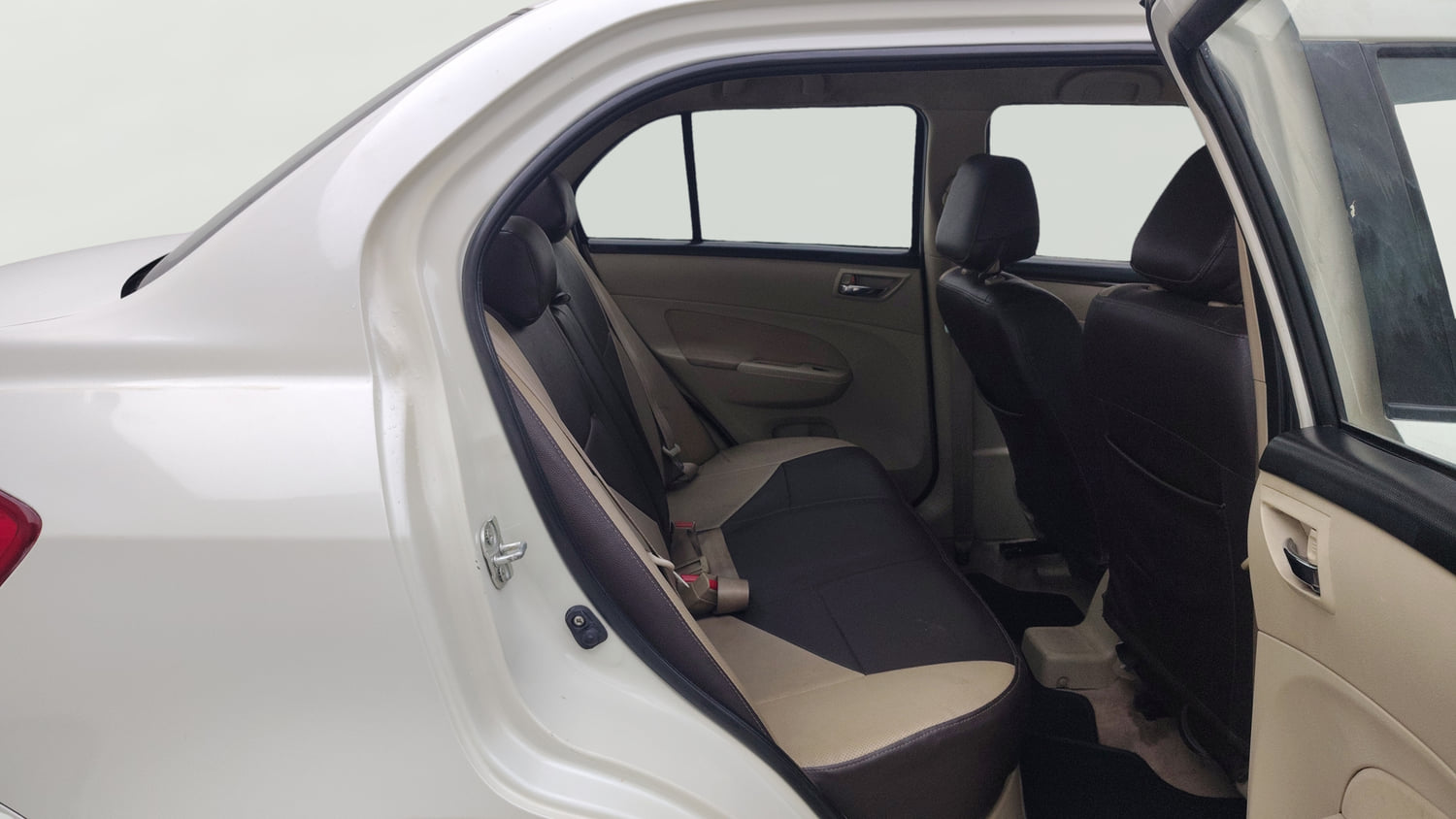 Used 2014 Maruti Suzuki Swift Dzire VXI Petrol Manual interior RIGHT SIDE REAR DOOR CABIN VIEW