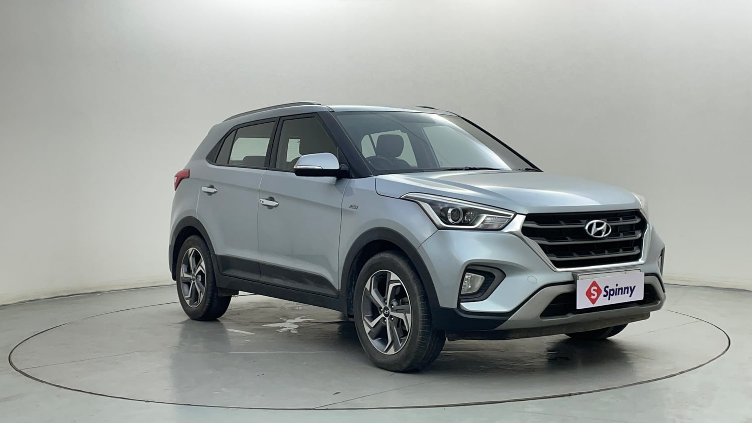 Used 2019 Hyundai Creta SX 1.6 AT Petrol Petrol Automatic exterior RIGHT FRONT CORNER VIEW