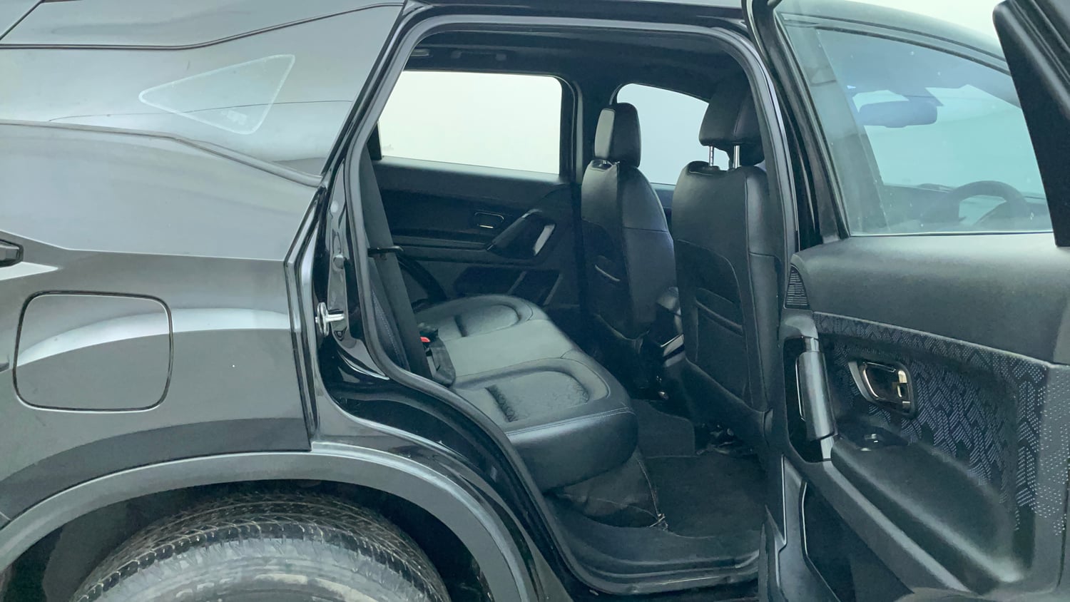 Used 2022 Tata Harrier XZ Plus Dark Edition Diesel Manual interior RIGHT SIDE REAR DOOR CABIN VIEW