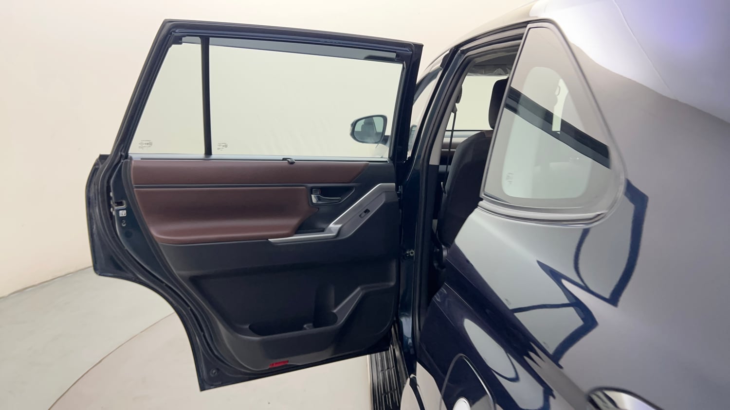 Used 2024 Toyota Innova Hycross GX (O) 7 STR Petrol Automatic interior LEFT REAR DOOR OPEN VIEW