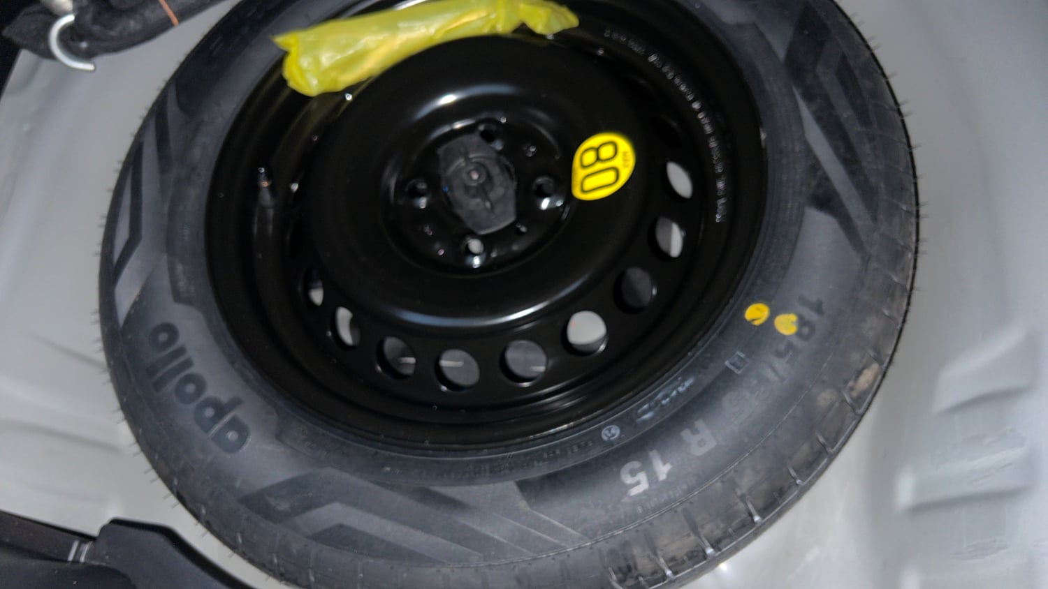 Used 2023 Maruti Suzuki Baleno Alpha MT Petrol Manual tyres SPARE TYRE VIEW