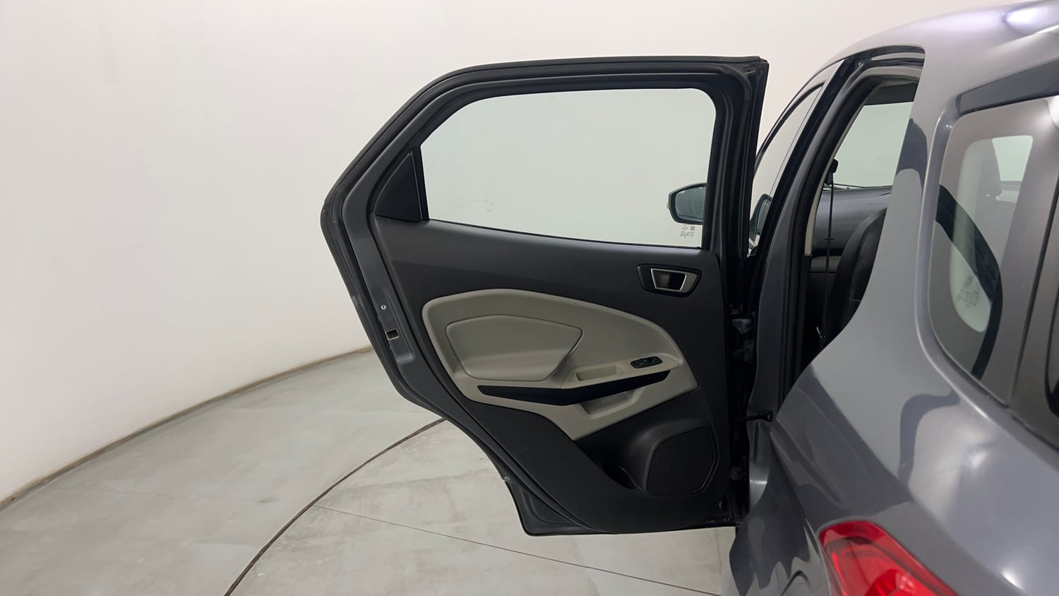 Used 2017 Ford EcoSport Trend 1.5L TDCi Diesel Manual interior LEFT REAR DOOR OPEN VIEW