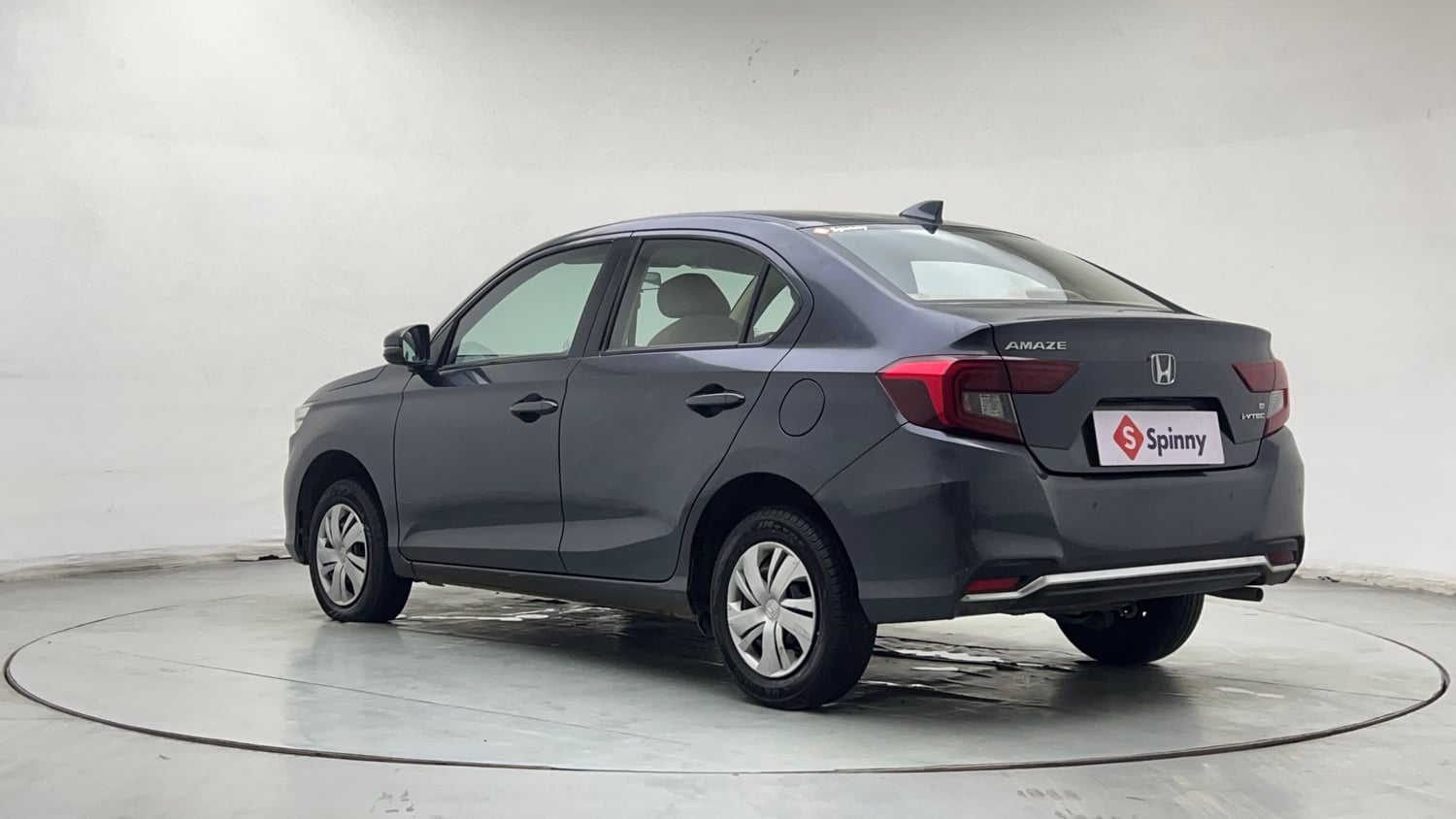 Used 2022 Honda Amaze S MT 1.2 Petrol Petrol Manual exterior LEFT REAR CORNER VIEW