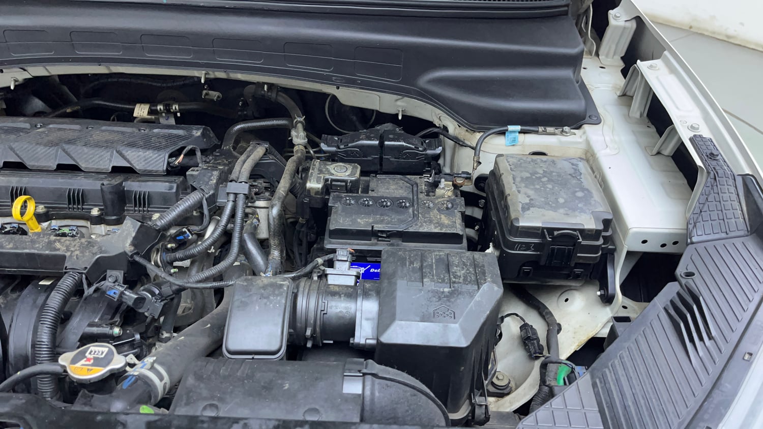 Used 2023 Hyundai Creta SX 1.5 Petrol Petrol Manual engine ENGINE LEFT SIDE VIEW
