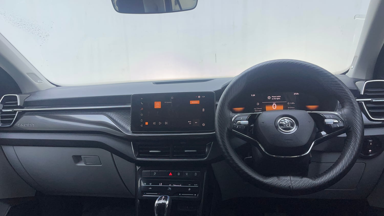 Used 2024 Skoda Kushaq Style 1.5L TSI DSG Petrol Automatic interior DASHBOARD VIEW
