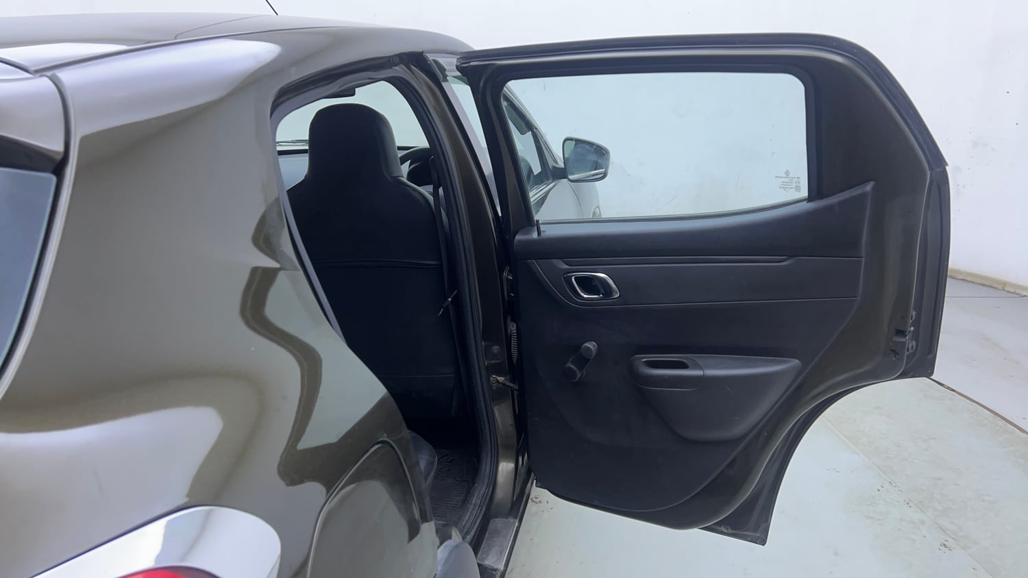 Used 2019 Renault Kwid 1.0 RXT AMT Opt Petrol Automatic interior RIGHT REAR DOOR OPEN VIEW