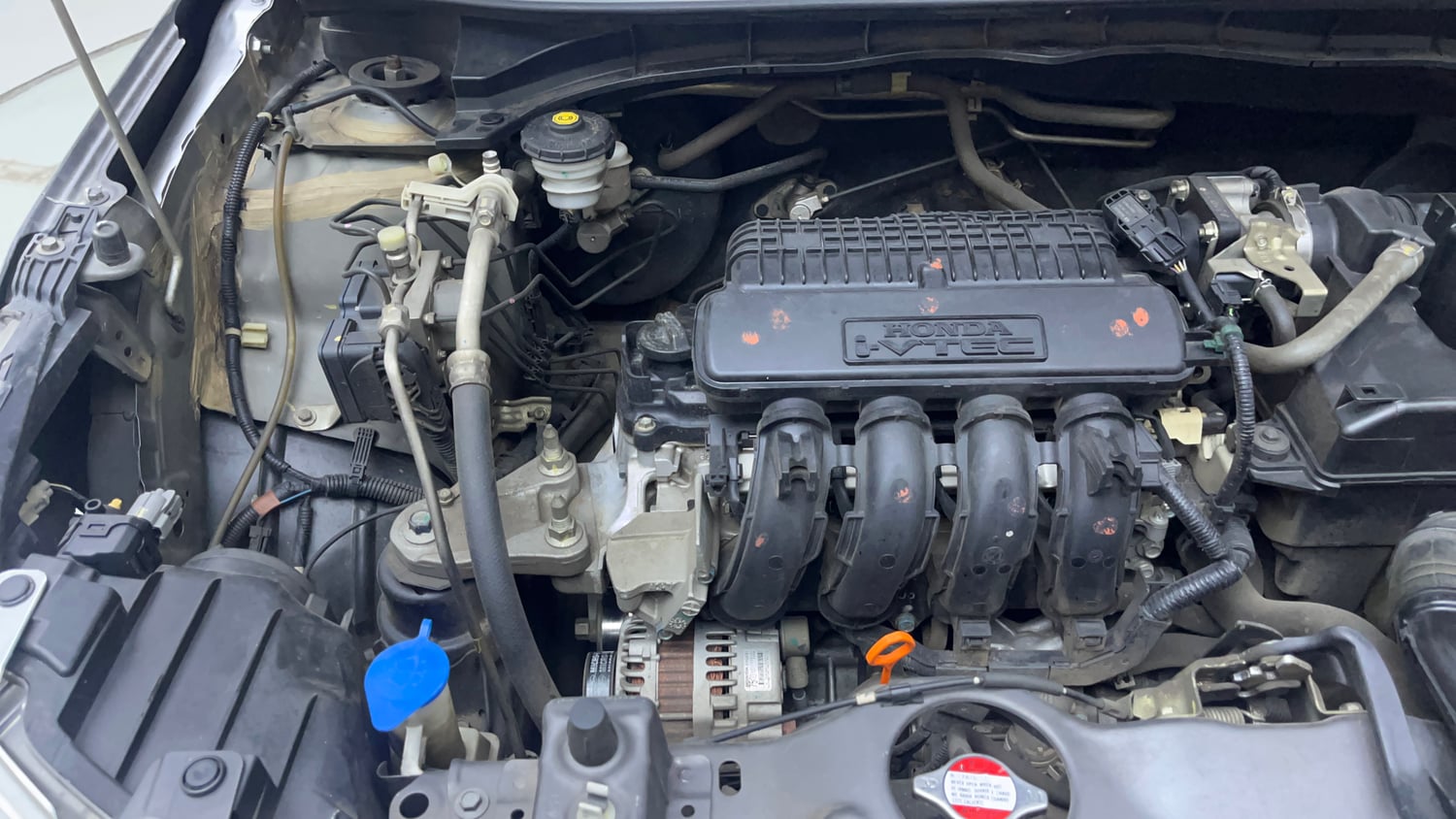 Used 2020 Honda Amaze 1.2 S MT Petrol Petrol Manual engine ENGINE RIGHT SIDE VIEW