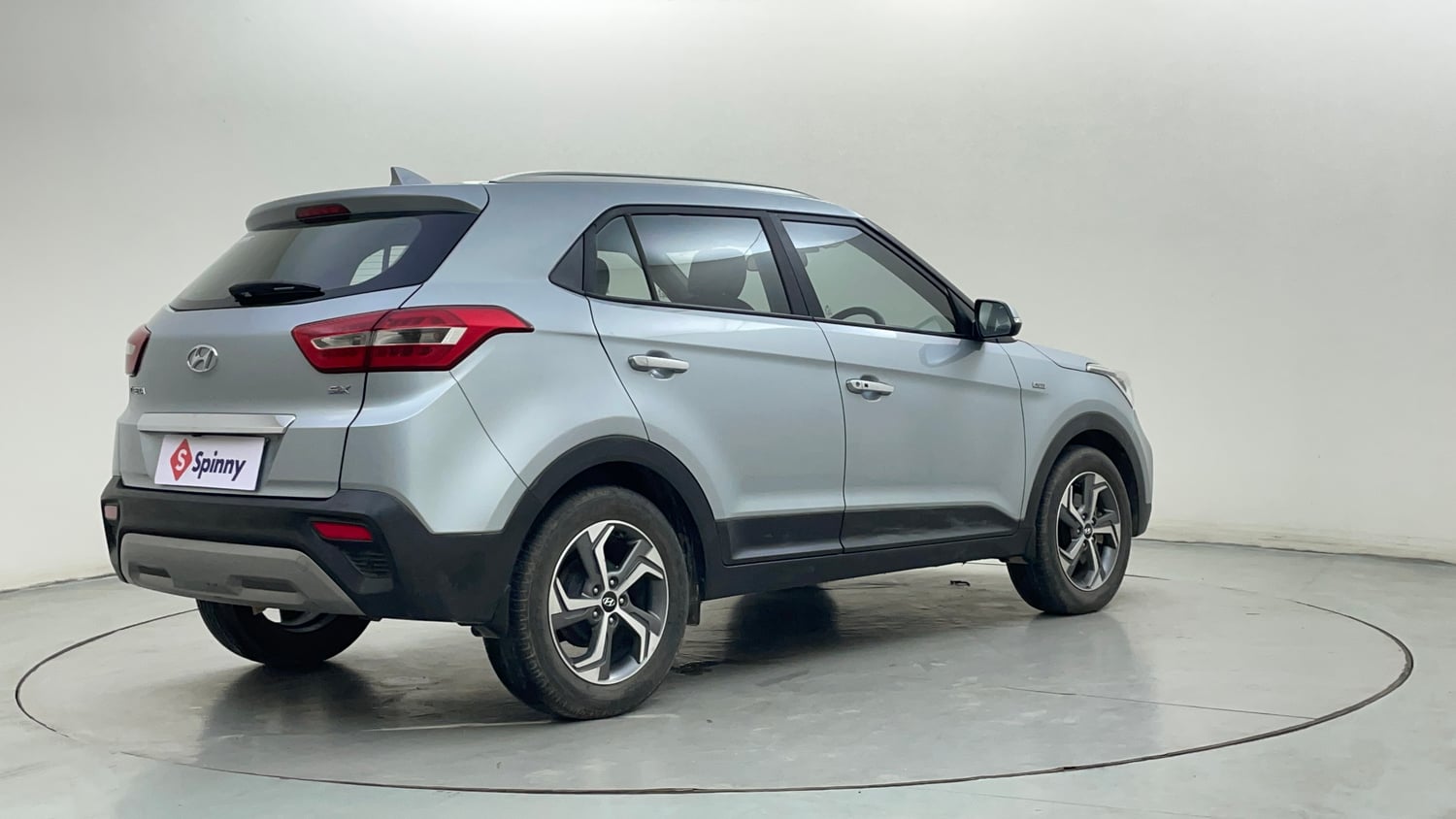 Used 2019 Hyundai Creta SX 1.6 AT Petrol Petrol Automatic exterior RIGHT REAR CORNER VIEW