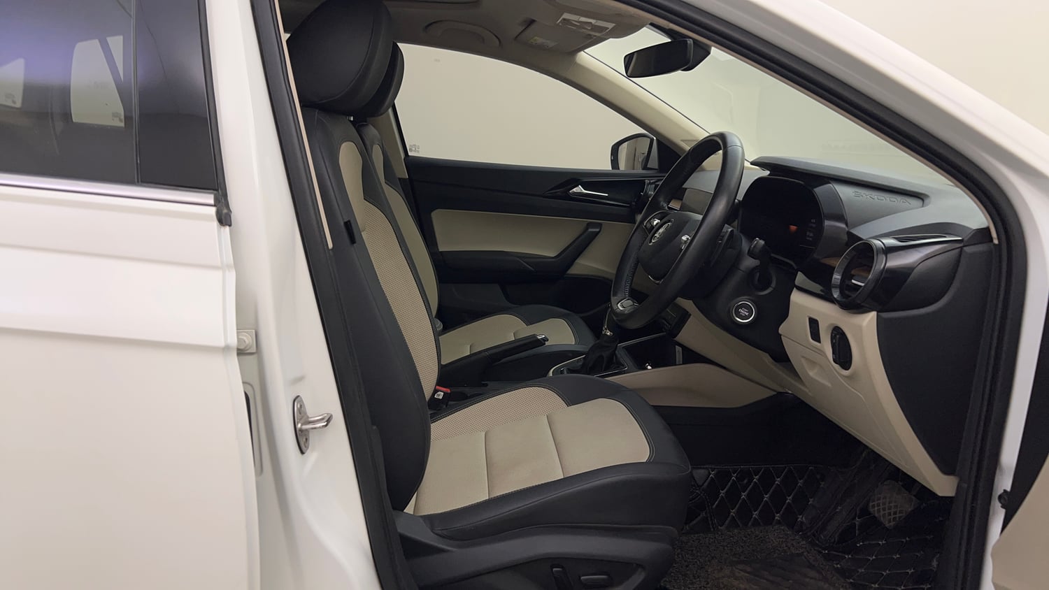 Used 2024 Skoda Slavia Style 1.5L TSI DSG Petrol Automatic interior RIGHT SIDE FRONT DOOR CABIN VIEW