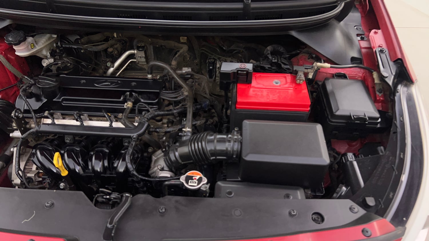 Used 2016 Hyundai Elite i20 Asta 1.2 Petrol Manual engine ENGINE LEFT SIDE VIEW