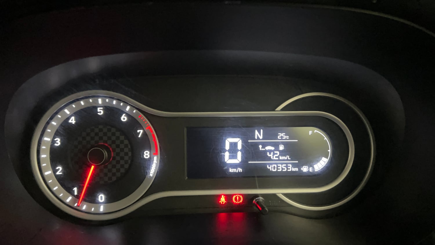 Used 2021 Hyundai Grand i10 Nios Sportz AMT 1.2 Kappa VTVT Petrol Automatic interior CLUSTERMETER VIEW