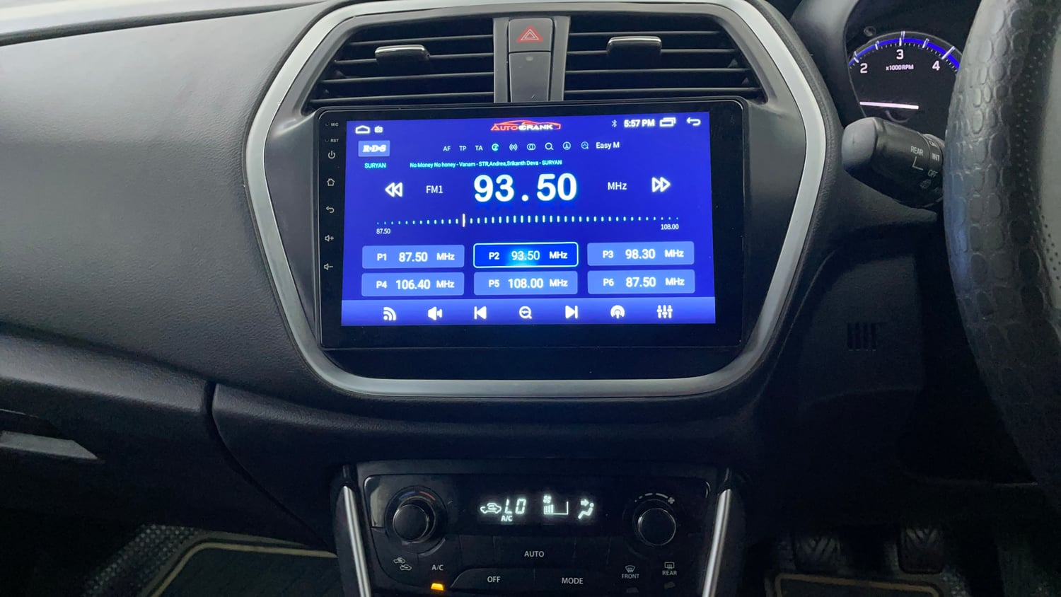 Used 2018 Maruti Suzuki S-Cross Alpha 1.3 Diesel Manual interior MUSIC SYSTEM & AC CONTROL VIEW